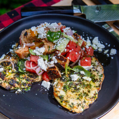 Andrew Zimmern Recipe Watermelon Panzanella