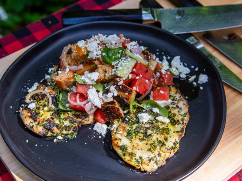 Andrew Zimmern Recipe Watermelon Panzanella