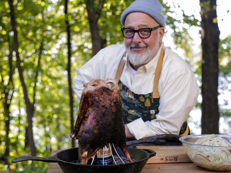 Andrew Zimmern Recipe Whole Roasted Goose