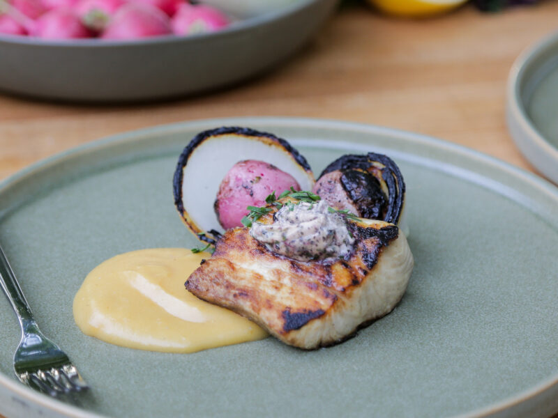 Andrew Zimmern Recipe Yellowtail with Miso