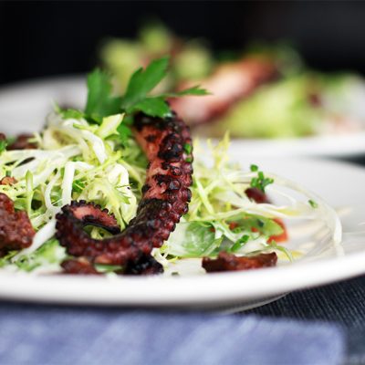 Andrew Zimmern's Grilled Octopus Salad