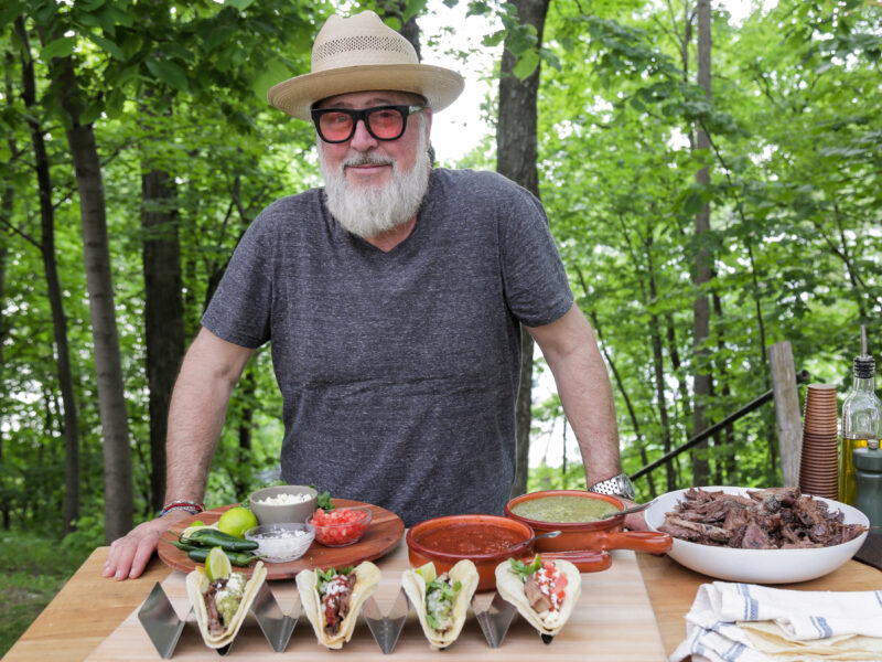 Andrew Zimmern Recipe tacos de cabeza