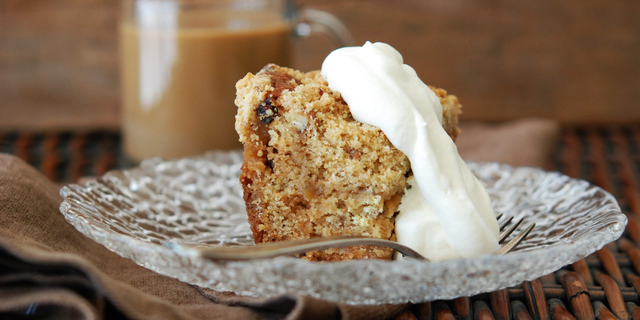 Apple-Raisin Crumb Cake - Andrew Zimmern
