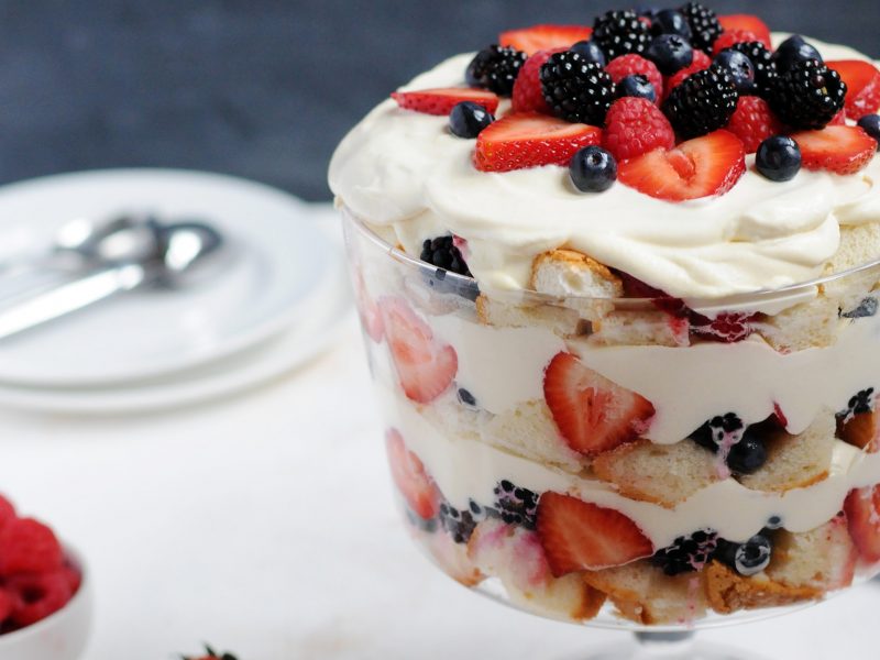 Andrew Zimmern's Berry Trifle