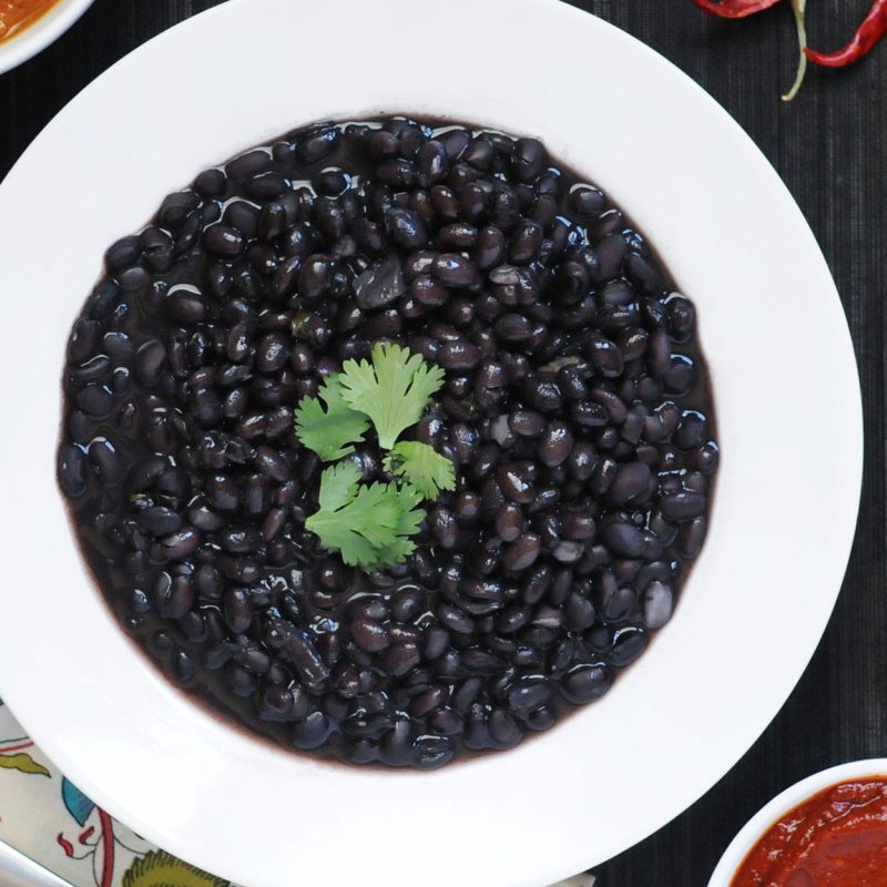 Andrew Zimmern's recipe for black beans