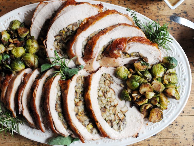 Andrew Zimmern's Boneless Stuffed Turkey