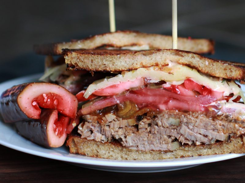 Andrew Zimmern's Brisket Sandwich