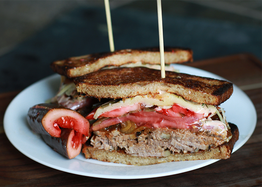 Andrew Zimmern's Brisket Sandwich Recipe