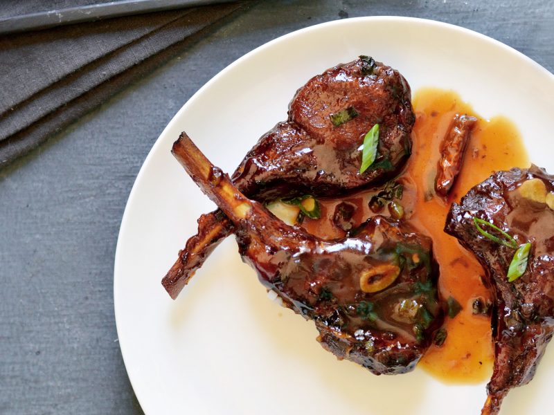 Andrew Zimmern's Chinese Lamb Chops