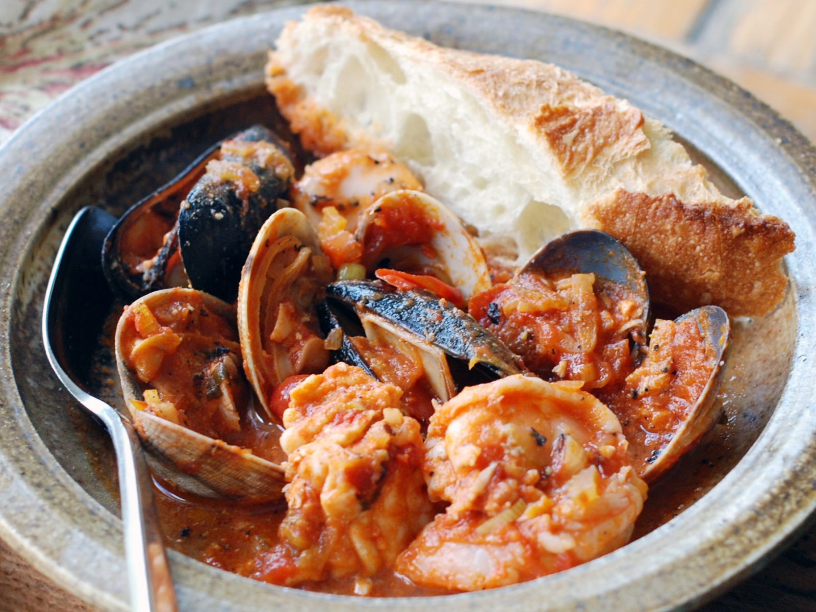 mussels Andrew Zimmern