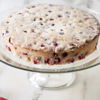 Andrew Zimmern's Cranberry Cake