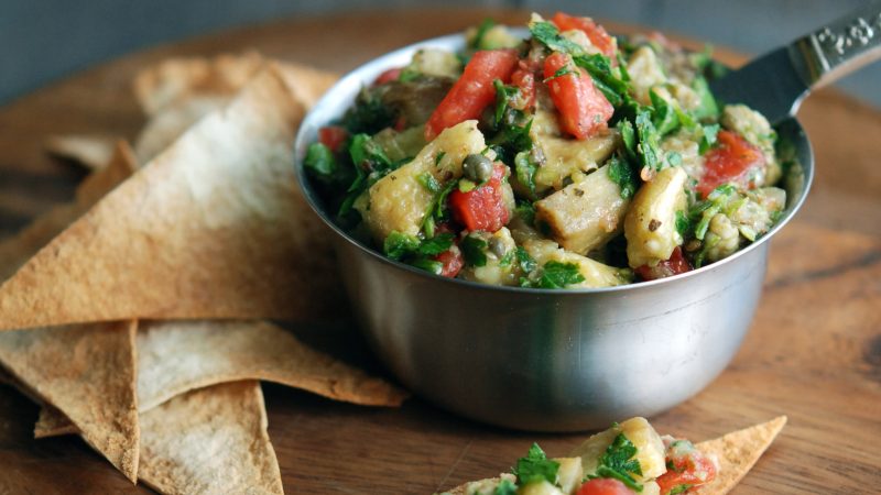 Andrew Zimmern's Eggplant Salad