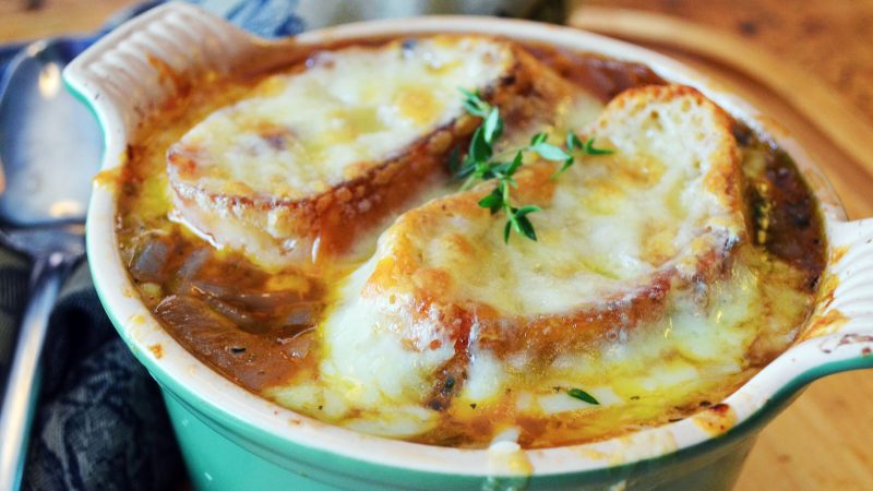 Andrew Zimmern's French Onion Soup