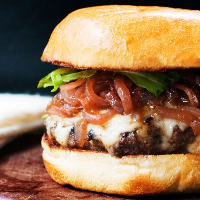 Andrew-Zimmern's-French-onion-soup-burgers