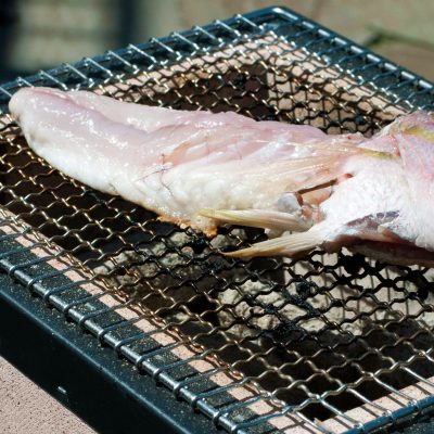 Andrew Zimmern's recipe for grilled snapper