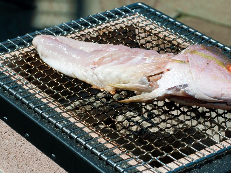 Andrew Zimmern's recipe for grilled snapper