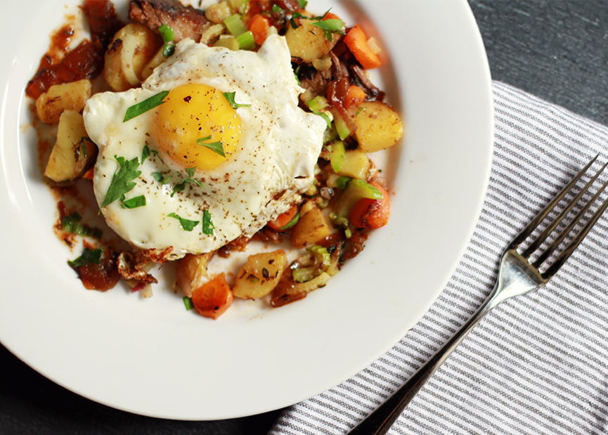 Andrew Zimmern's Recipe for Brisket Hash