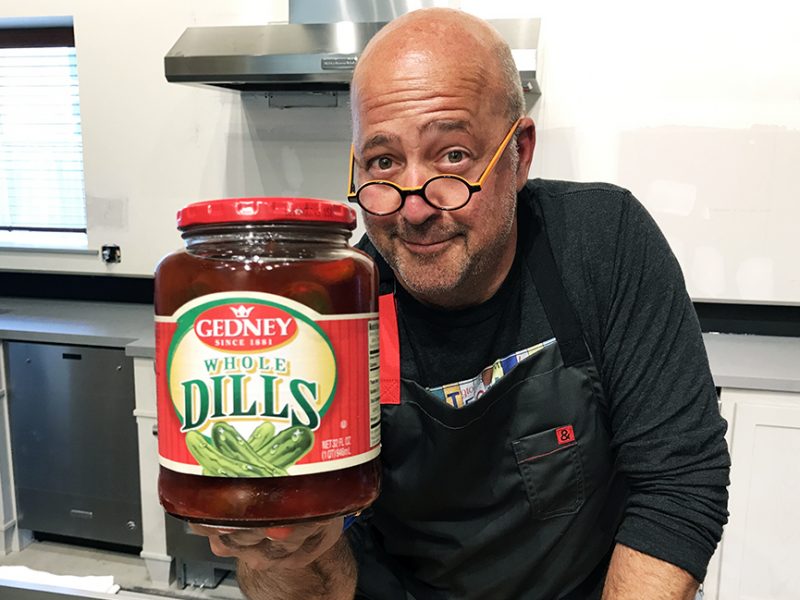 Andrew Zimmern's Recipe for Koolickles|Andrew Zimmern's Koolickles with Barbecue