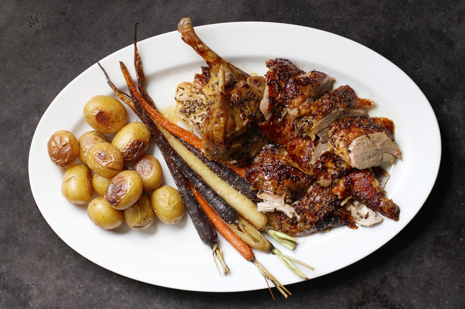 Andrew Zimmern Cooks: Bohemian Roasted Duck with Caraway - Andrew Zimmern