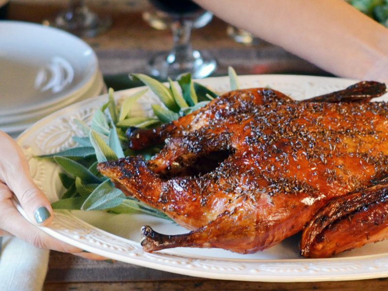 Andrew Zimmern's Roasted Duck with Caraway