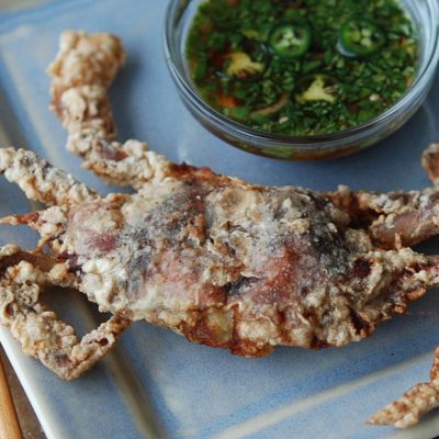 Andrew Zimmern's Soft Shell Crab Recipe