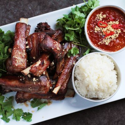 Andrew Zimmern's recipe for sous vide spare ribs