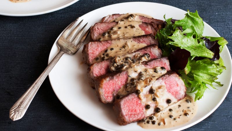 Andrew-Zimmern's-Steak-au-poivre