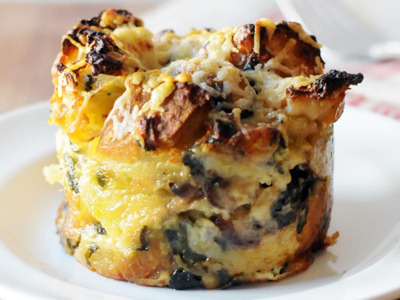 Andrew Zimmern's Stuffing Bread Pudding