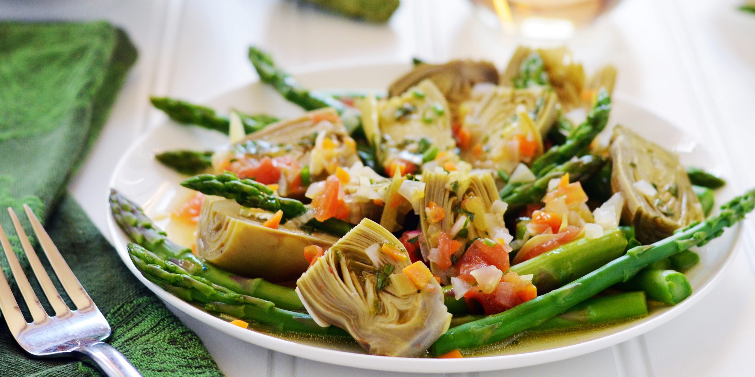Spring Vegetable Barigoule Andrew Zimmern
