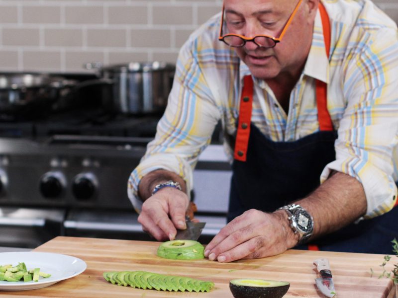 Andrew Zimmern's tips for cutting an avocado