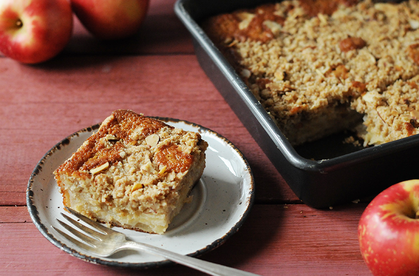 Apple Crumb Cake - Andrew Zimmern