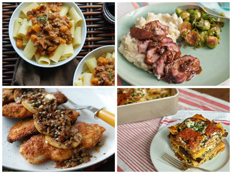 Back to School Recipes|Lasagna al Forno|Turkey a la King||Butter-Fried Chicken|Orecchiette with Brown Butter