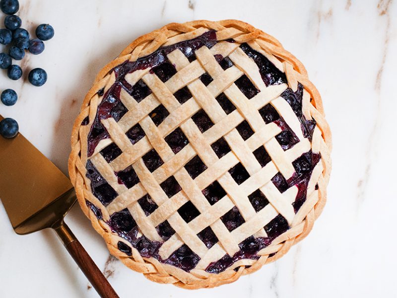 Blueberry-pie