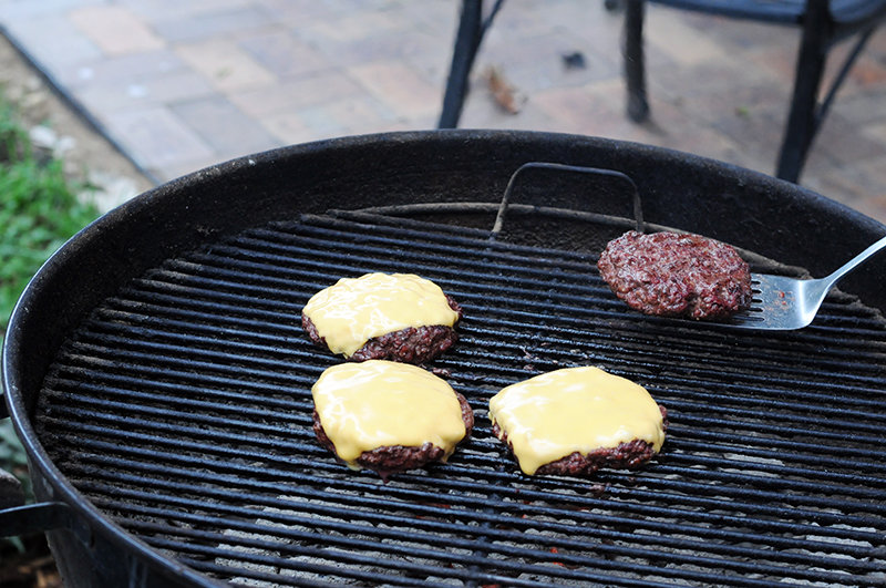 Burgers on the Grill
