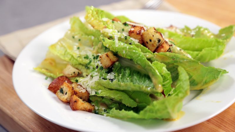 Andrew Zimmern's Recipe for Caesar Salad