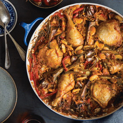 Chicken paella|Curate Cookbook