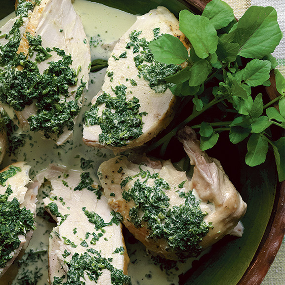 Chicken with Watercress