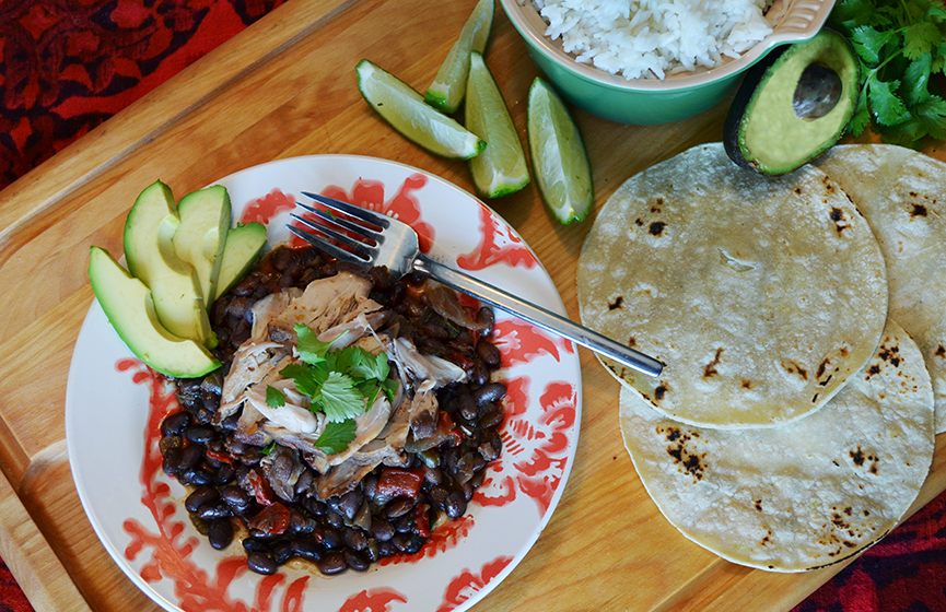 Chicken & Black Beans - Andrew Zimmern