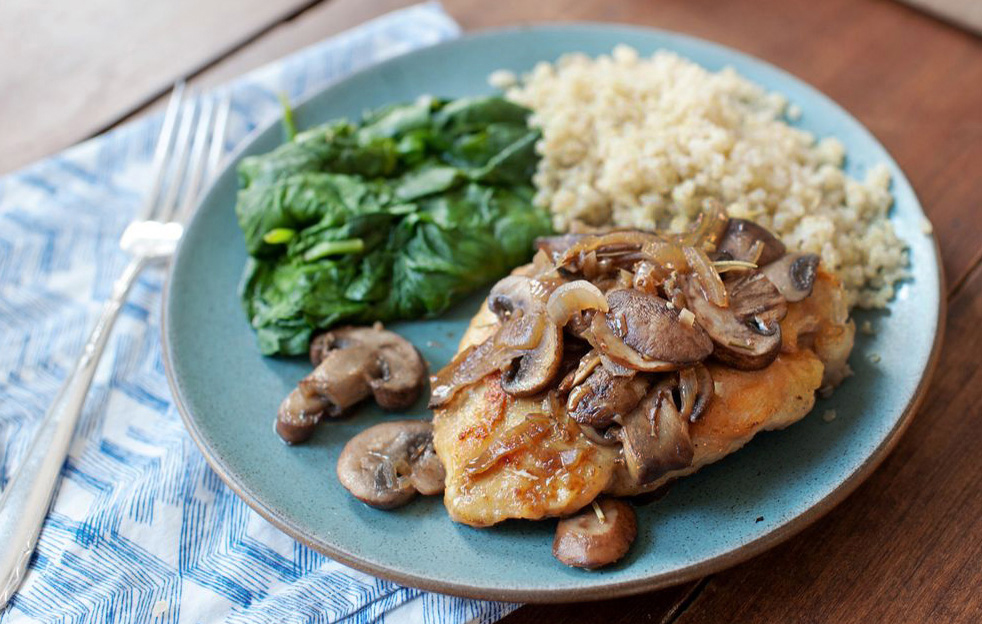 Easy Chicken with Mushrooms - Andrew Zimmern