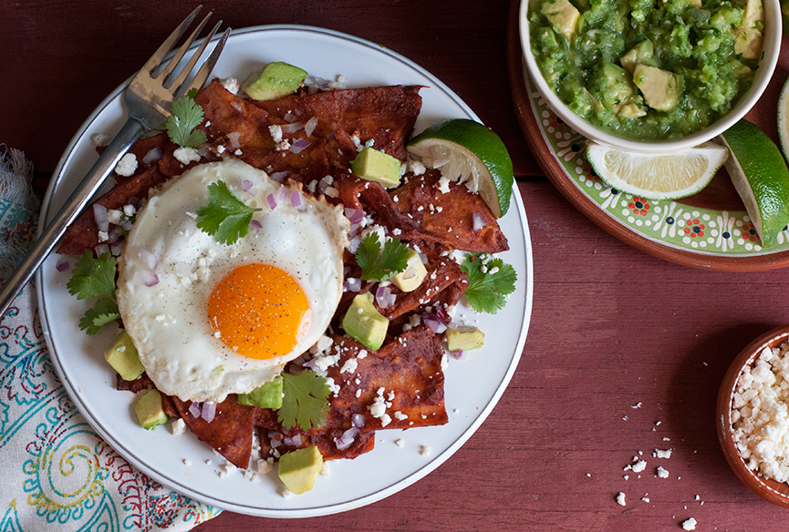 Andrew Zimmern's Recipe for Chilaquiles