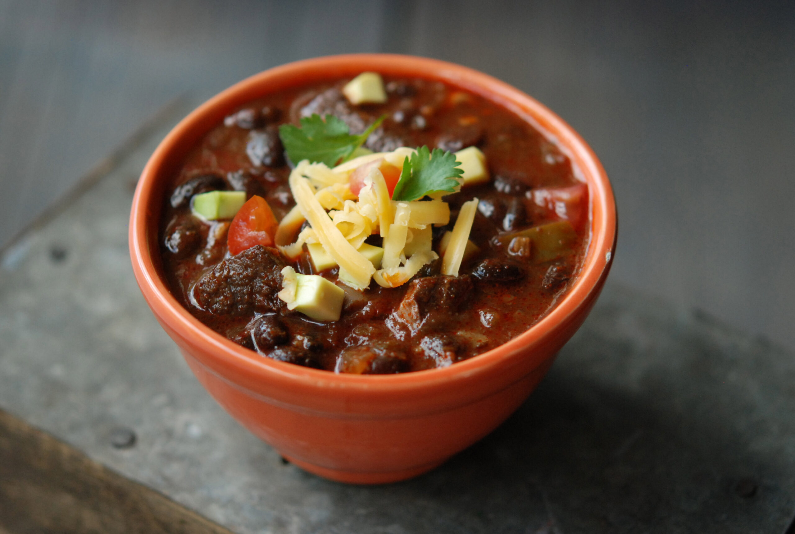 Black Bean & Pork Chili with Mexican Fiesta Seasoning Andrew Zimmern
