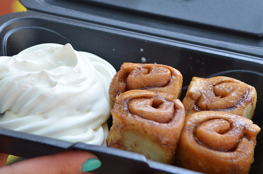 Mini Cinnamon Rolls At The Minnesota State Fair Andrew Zimmern