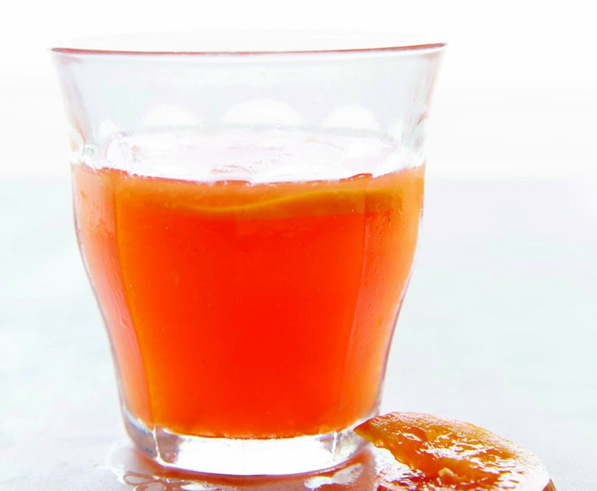 Page Tangerine Negroni - Andrew Zimmern