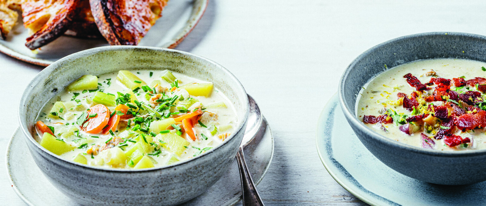 Andrew Zimmern's Clam Chowder