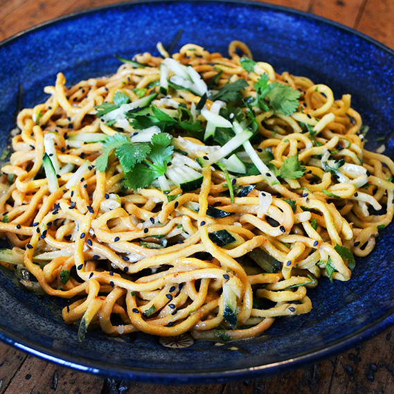 Cold Peanut Sesame Noodles