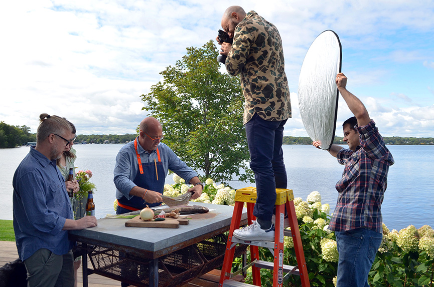 Behind the Scenes: Cooking Light Photo Shoot - Andrew Zimmern