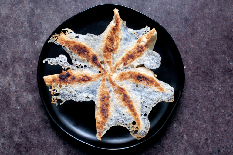 Crispy Skirt Pan Fried Dumplings Andrew Zimmern