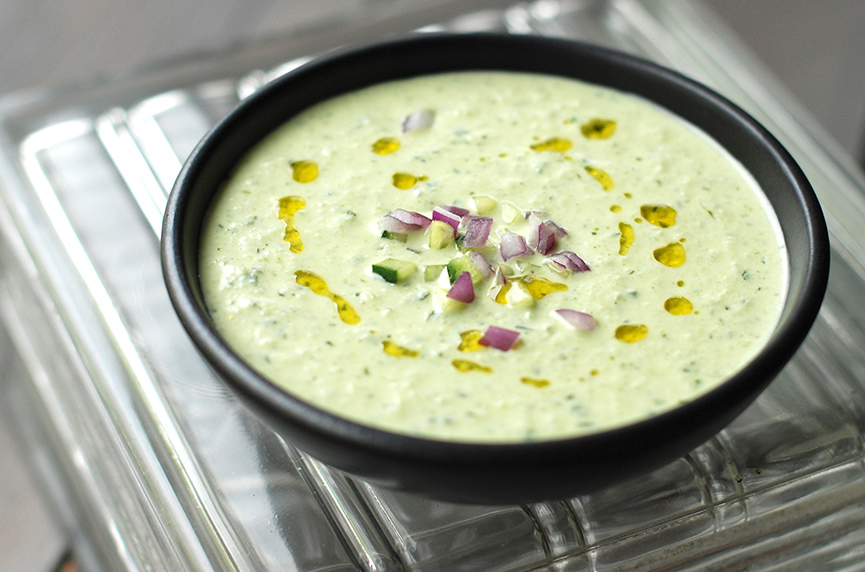 Cucumber Yogurt Soup