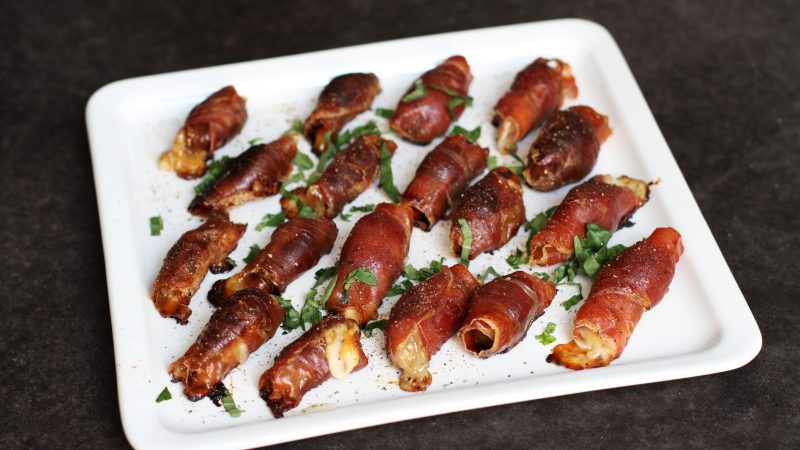 Andrew Zimmern's Recipes for Figs Wrapped in Prosciutto