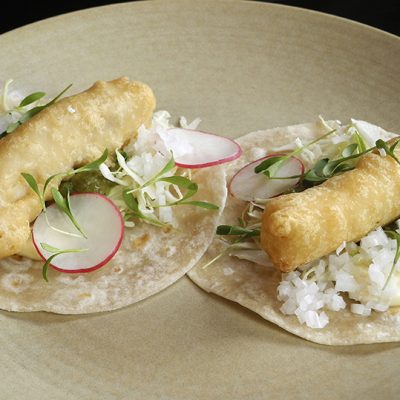 Alex Stupak's Fish Tempura Tacos|Fish Tempura